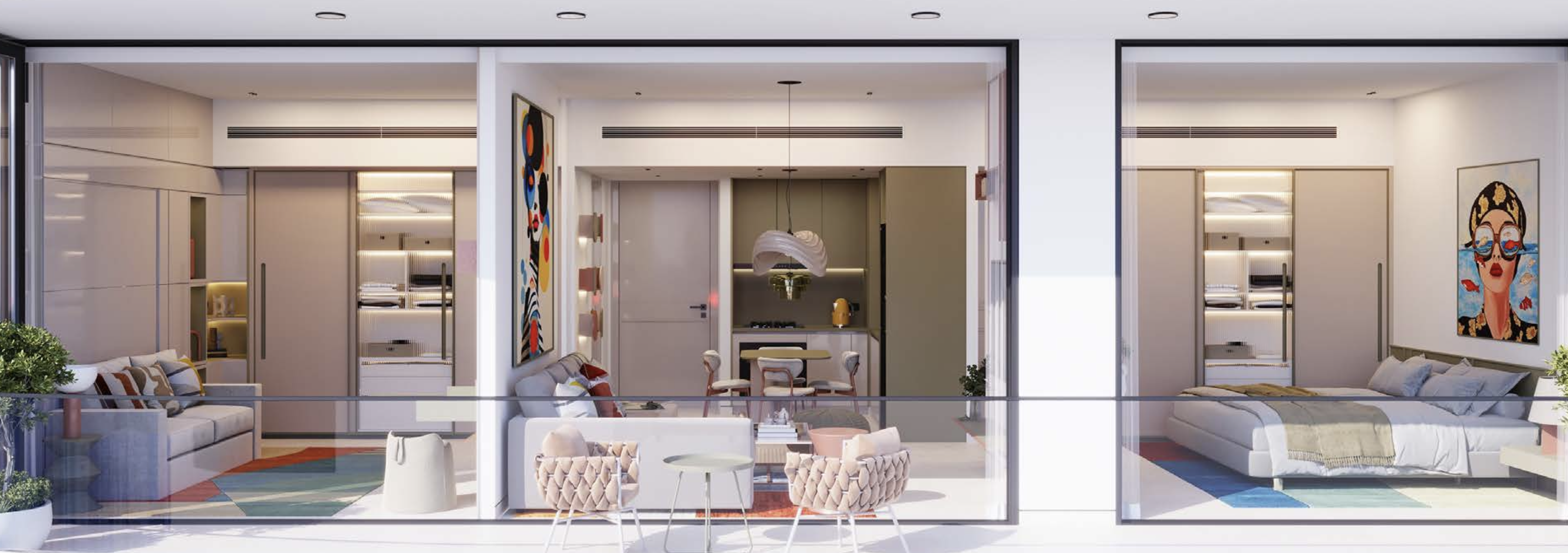 Modern Open Plan Interior