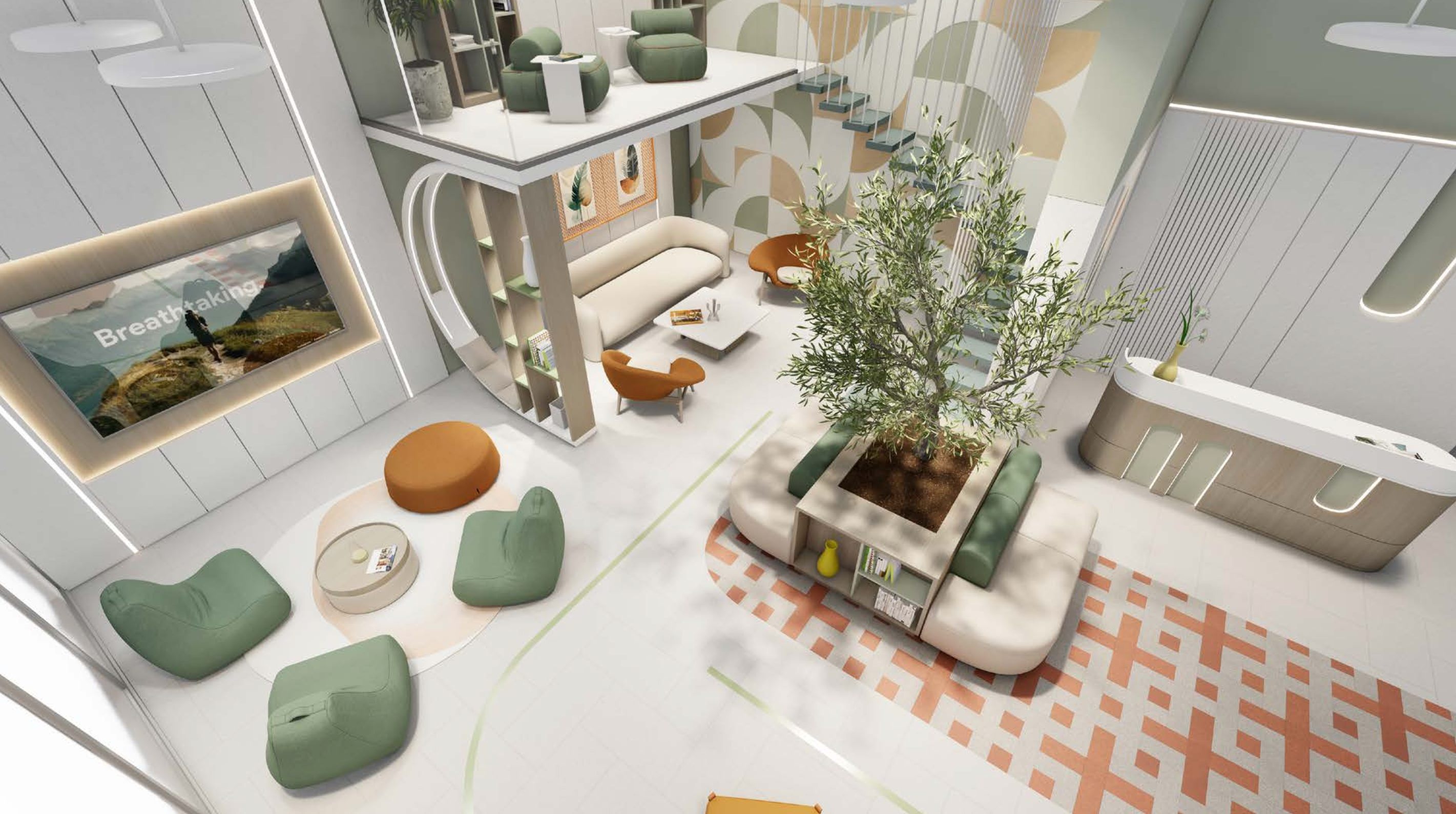 Elegant Lobby of Colibri Views